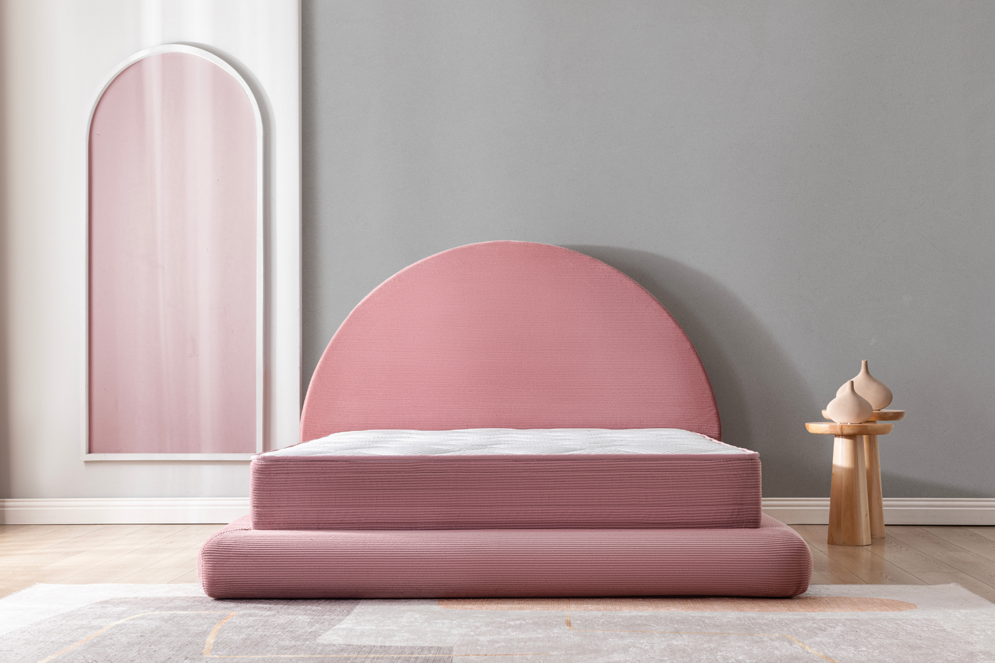 Legom Bed Set Pembe