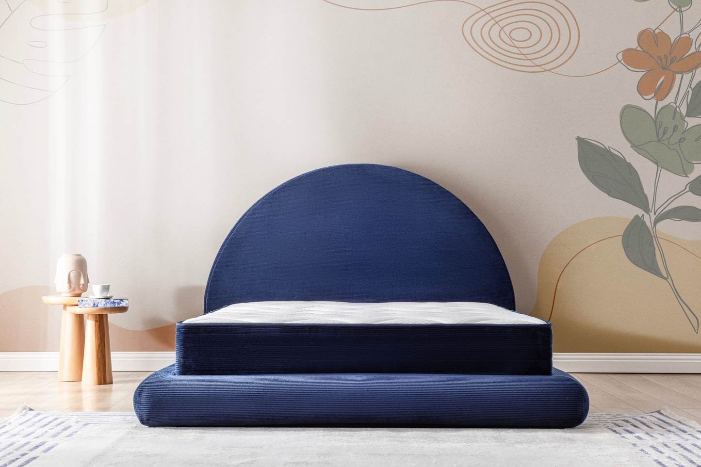 Legom Bed Set Lacivert