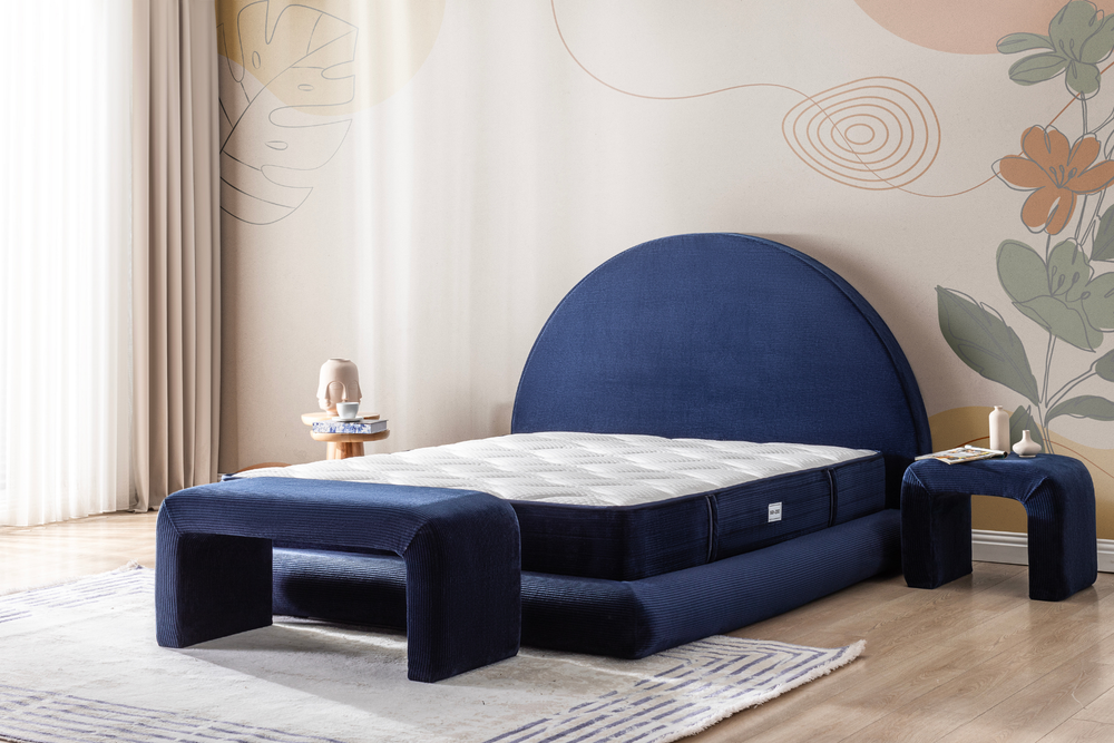 Legom Bed Set Lacivert