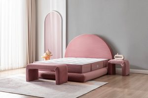 Legom Bed Set Pembe