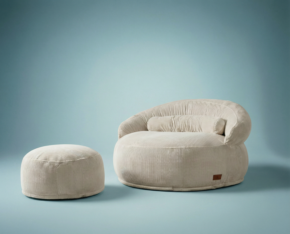 Felix Puf Fildişi XL