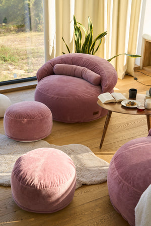 Felix XL Puf Alabalık Pembe
