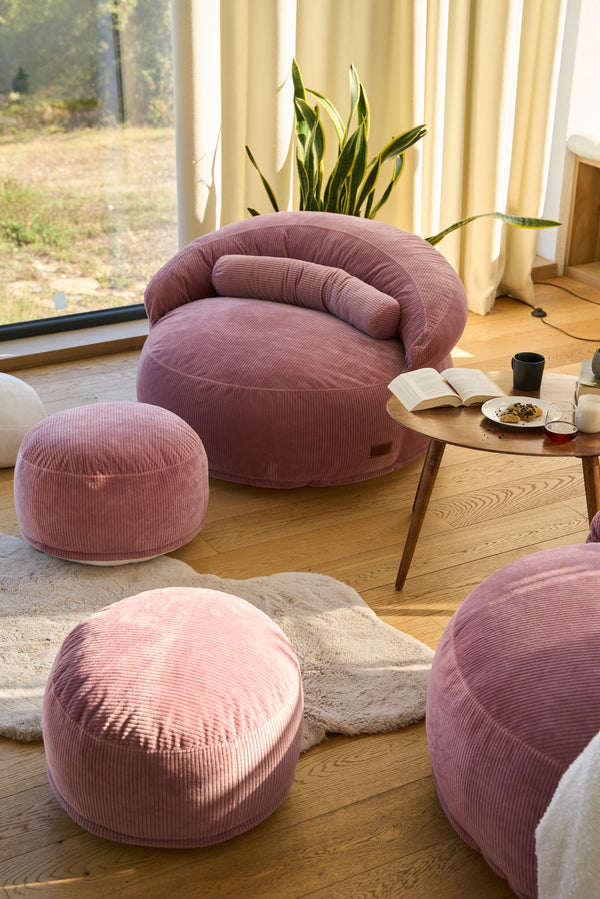 Felix XL Puf Alabalık Pembe